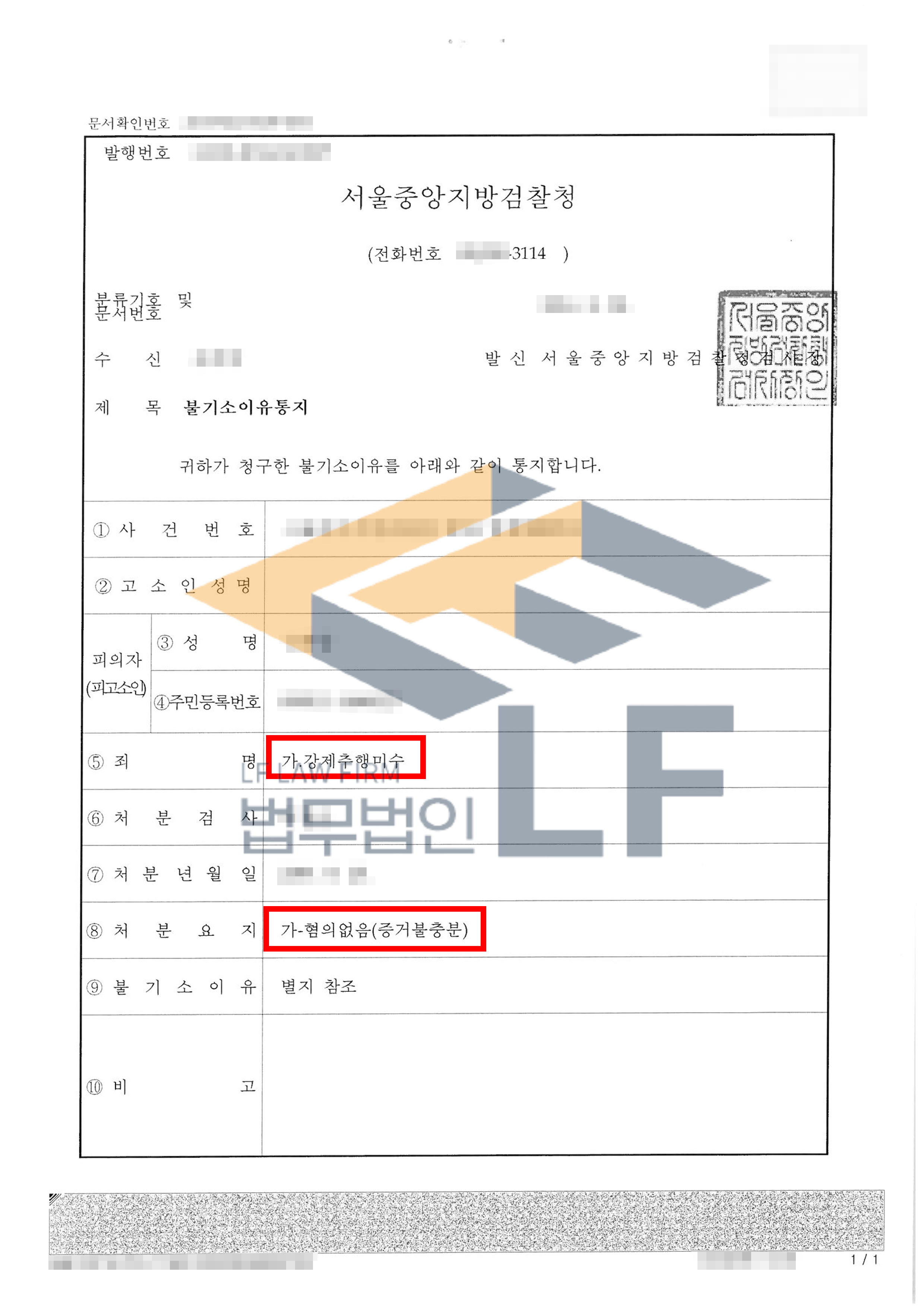 길을 걸어가던 피해자에게 키스를 하려고 얼굴을 들이밀었으나 미수에 그친 사건에서 혐의없음 처분 변호사 사진