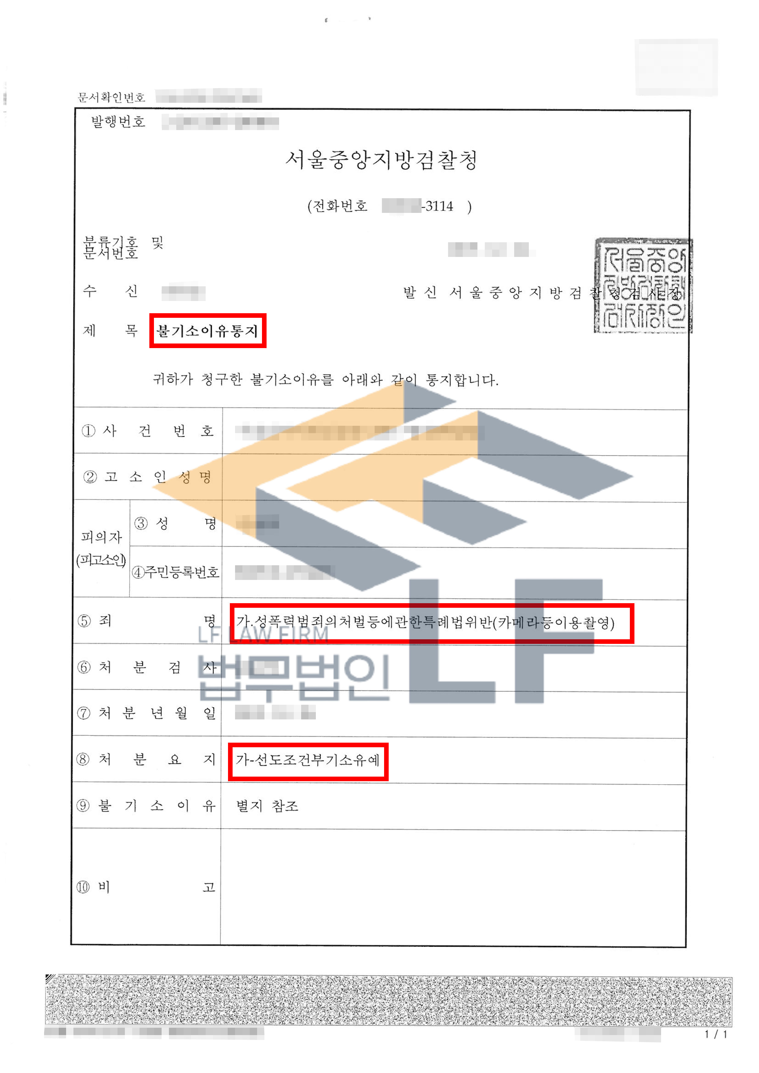 여러 장소에 걸쳐 피해자들의 엉덩이와 다리를 불법 촬영한 사건에서 기소유예 처분 변호사 사진