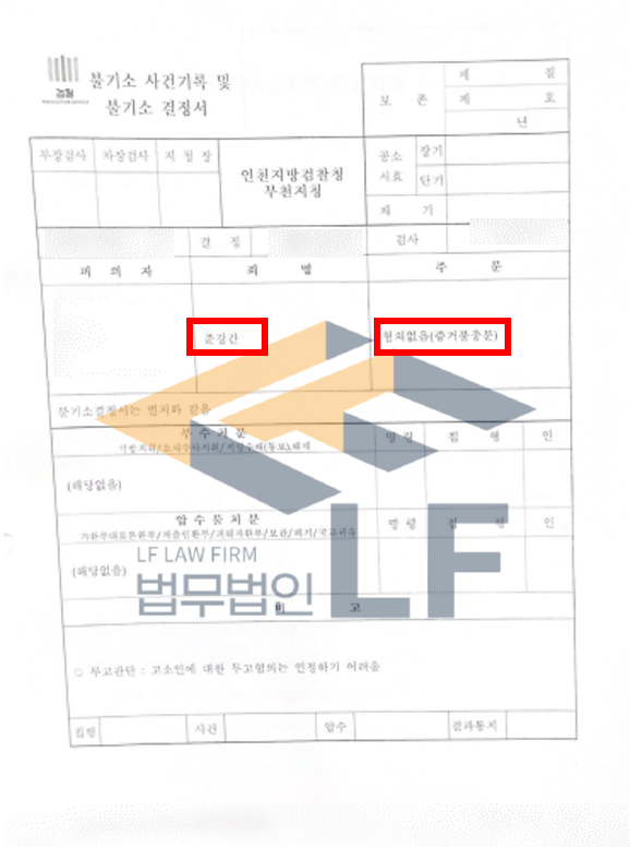 피해자의 집 건물 옥상부근에서 강간을 하였다는 사건 혐의없음 사례 변호사 사진