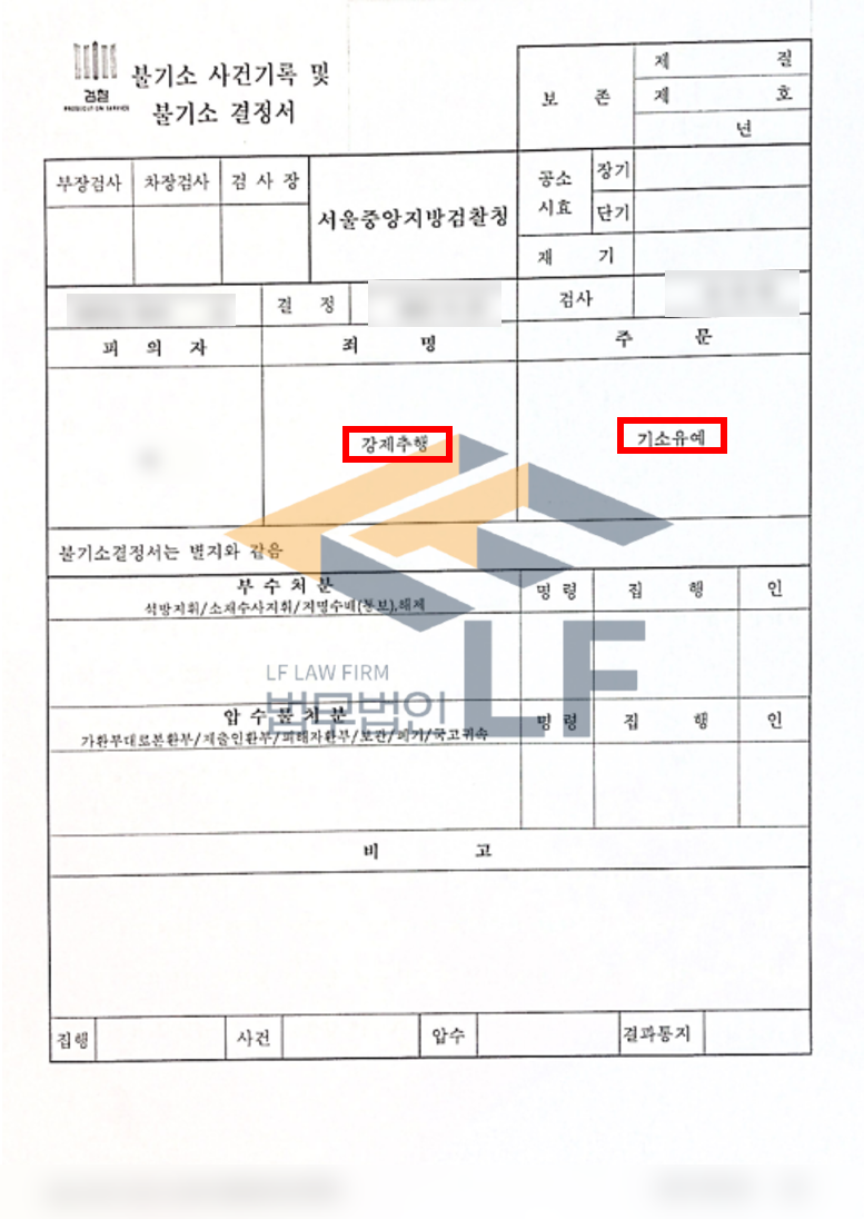 세신을 받으려고 누워있는 피해자에게 다가가 성기를 만진 사건 기소유예사례 변호사 사진