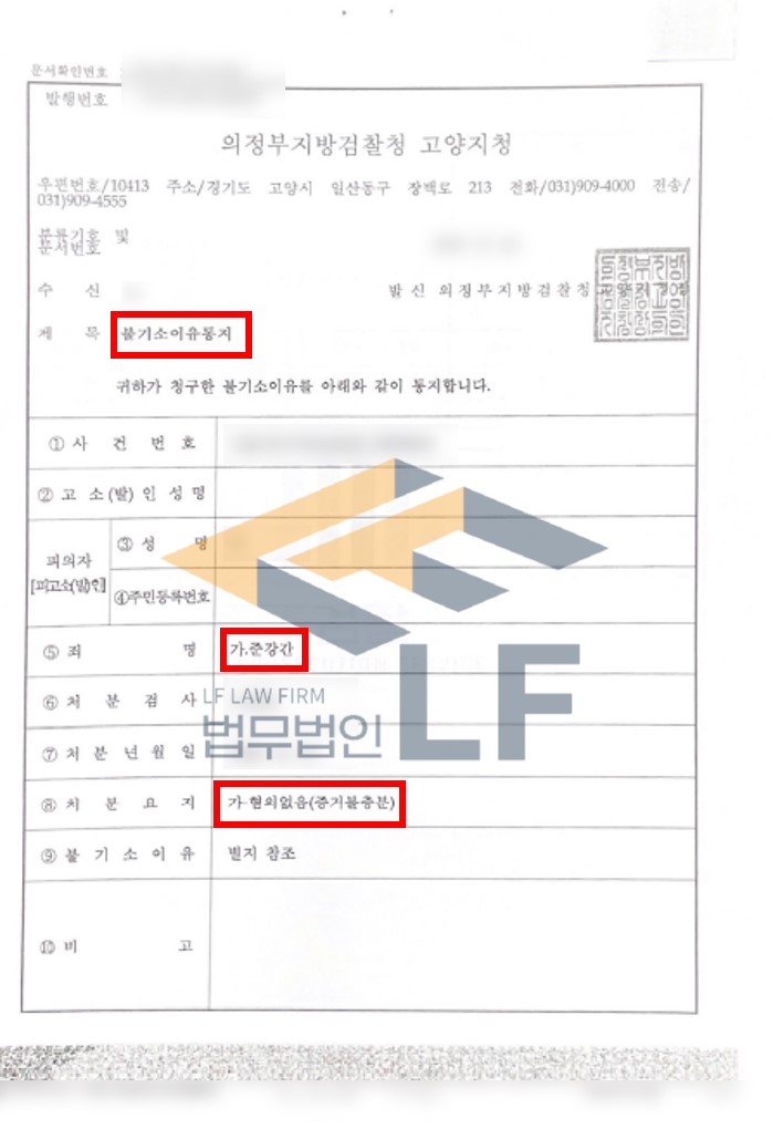 피해자의 항거불능상태를 이용하여 간음을 하였다는 내용으로 고소당한 준강간 사건 혐의없음 처분 사례 변호사 사진