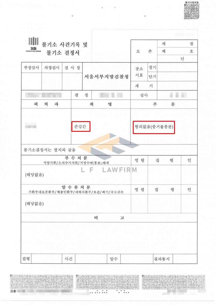 클럽에서 만난 피해자를 호텔로 데려가 간음하였다는 준강간죄 사건에서 혐의없음 처분 사례 변호사 사진