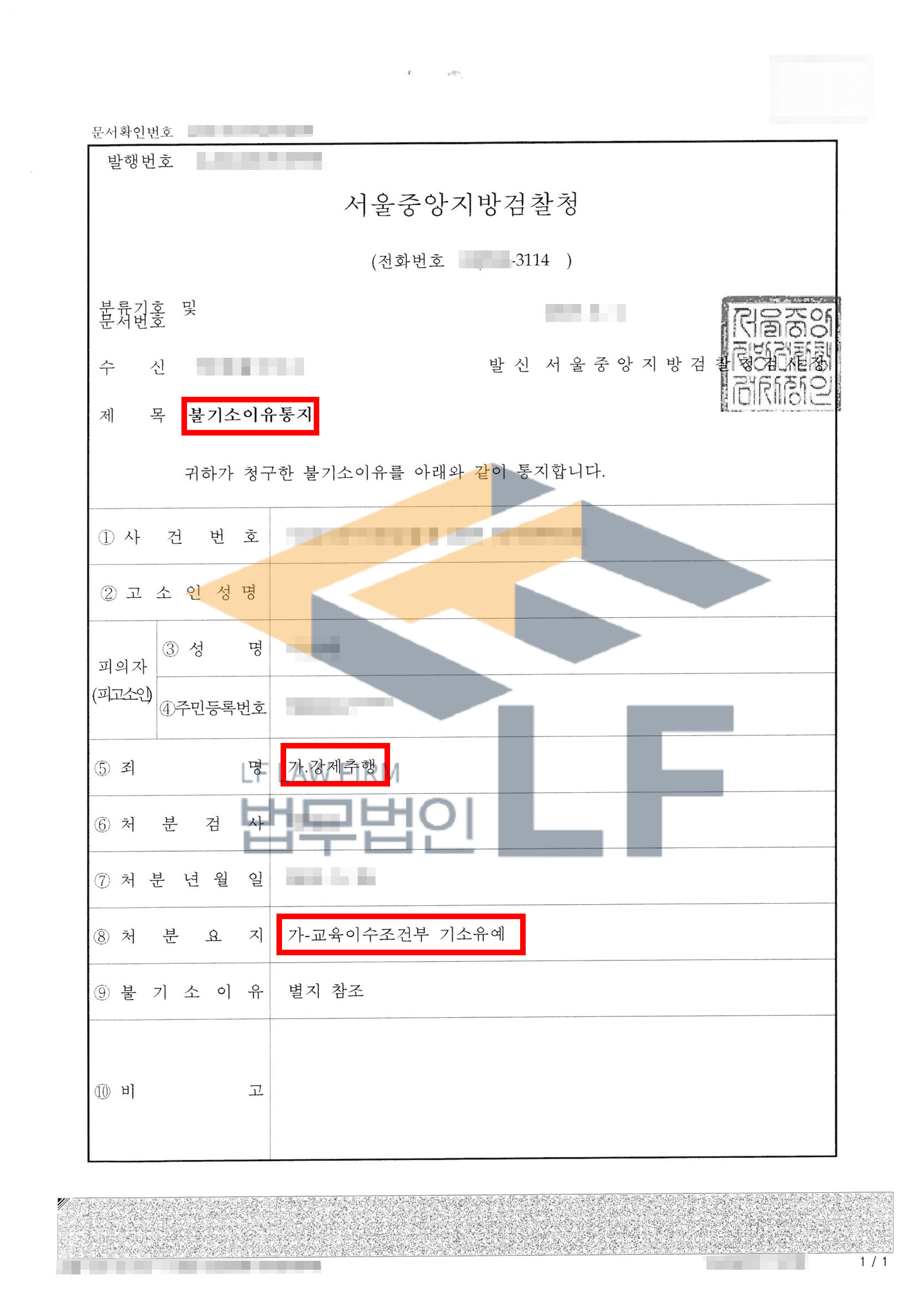 회식자리에서 피해자의 허벅지와 엉덩이를 수 회 만져 강제추행 한 사건에서 기소유예 처분 변호사 사진