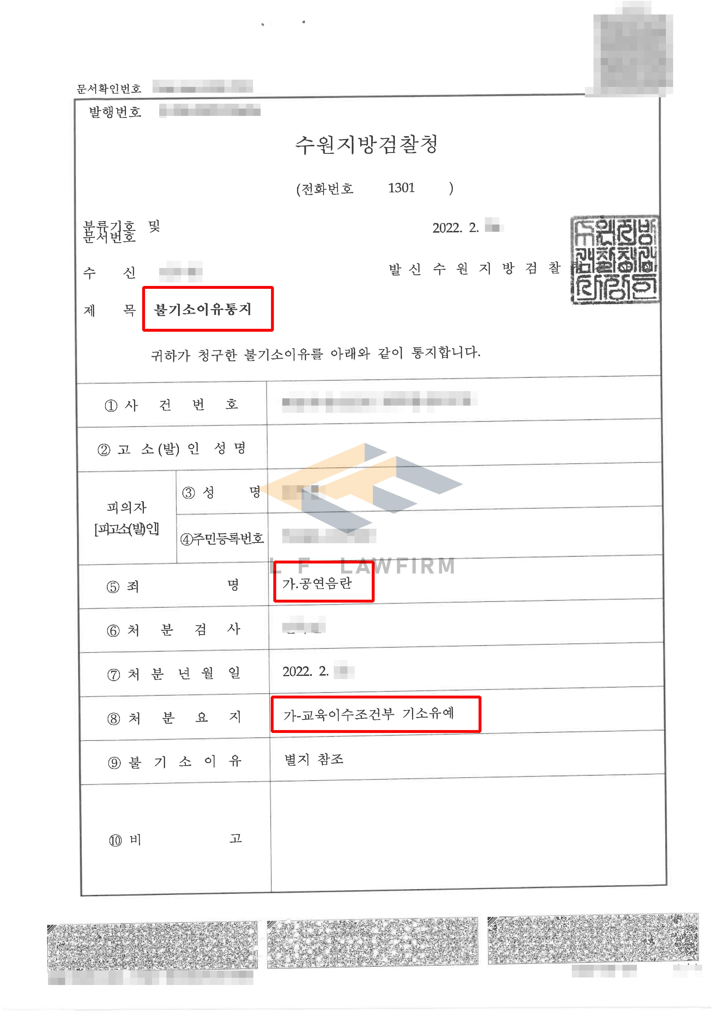 지하철 전동차 내에서 성기를 만지는 행동을 하여 공연음란죄로 입건된 사건에서 기소유예 처분 사례 변호사 사진