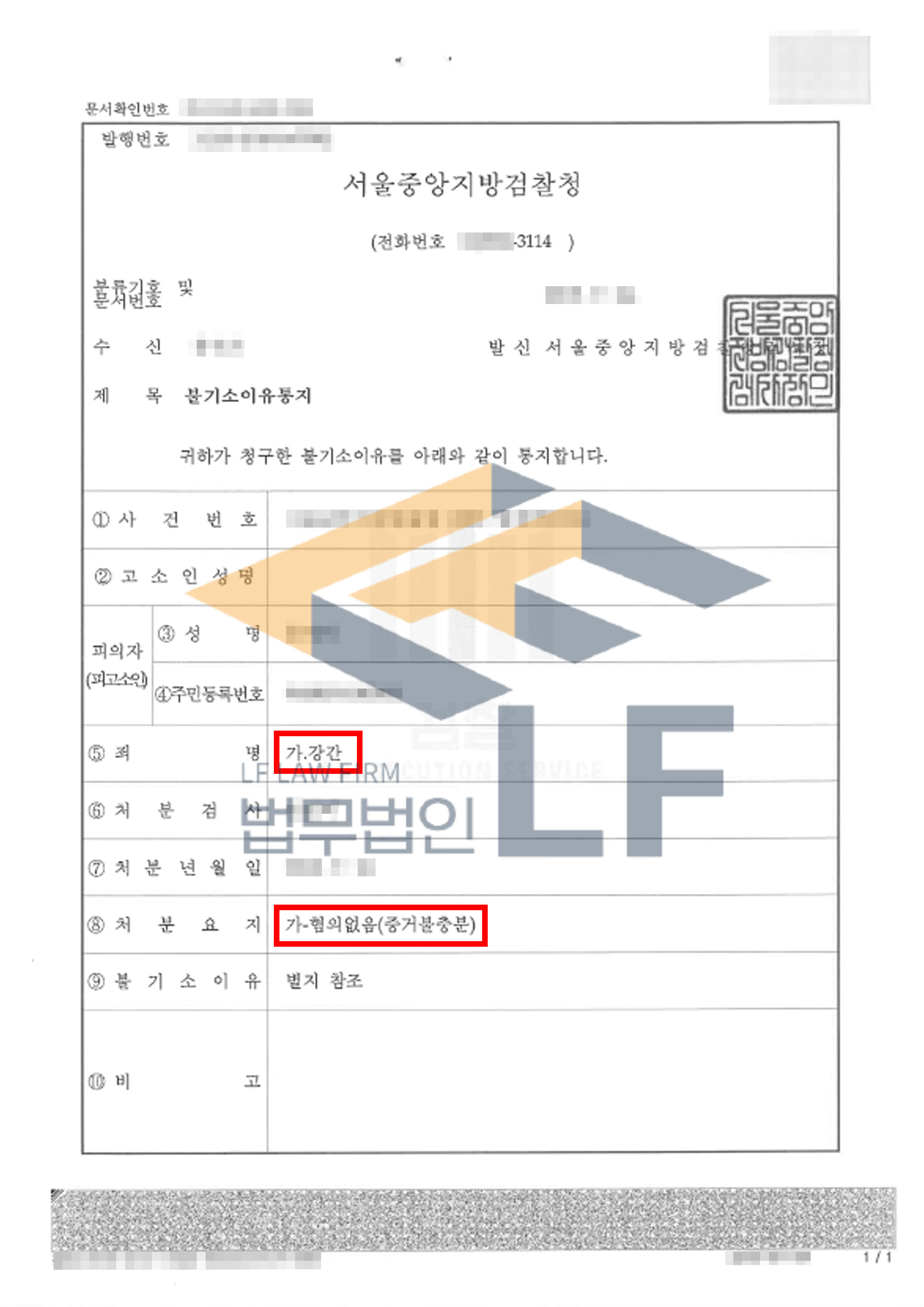 DVD영화관에서 술에 취해 잠든 피해자를 강간한 사건에서 혐의없음 처분 변호사 사진