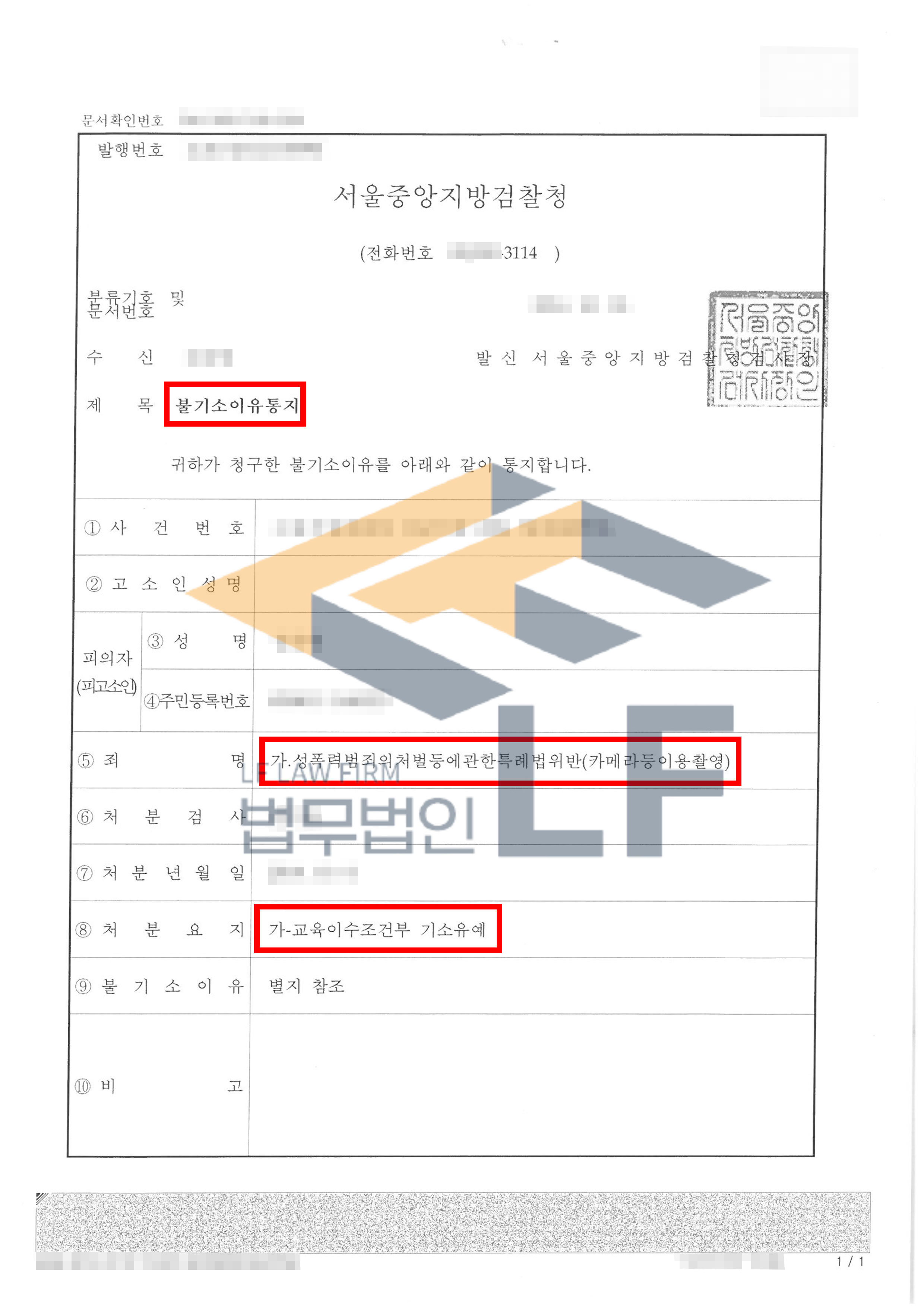 강남역 계단에서 미니스커트를 입은 여성들의 치마 속을 동영상 촬영한 사건에서 기소유예 처분 변호사 사진