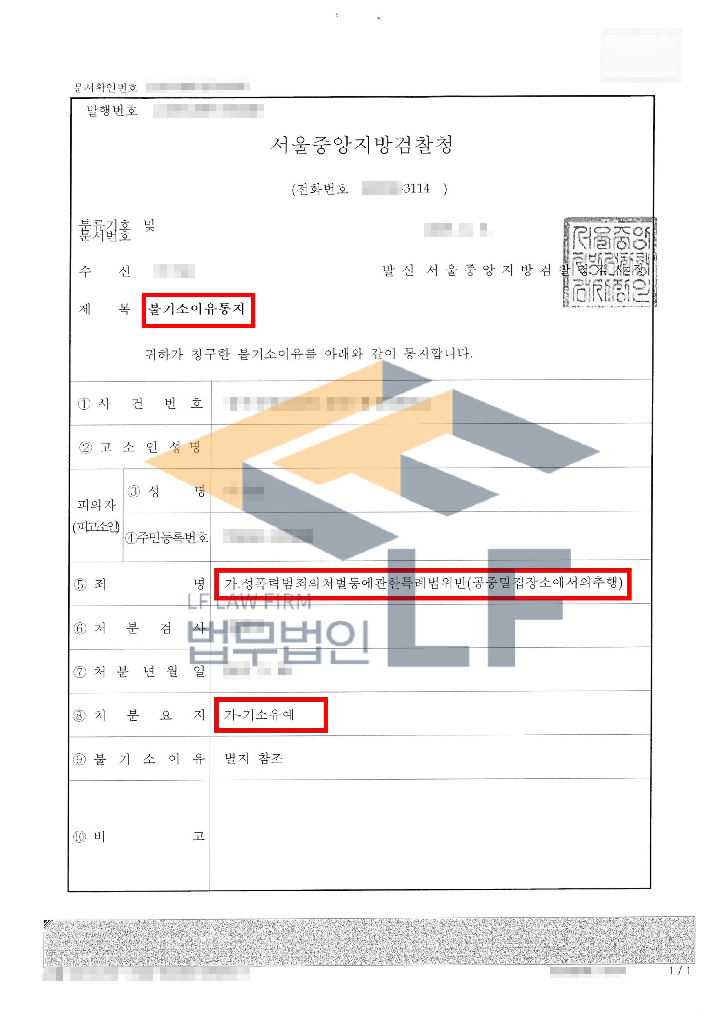 지하철 내부가 혼잡한 틈을 이용해 피해자의 엉덩이에 성기를 비빈 공중밀집장소에서의추행 사건에서 기소유예 처분 변호사 사진