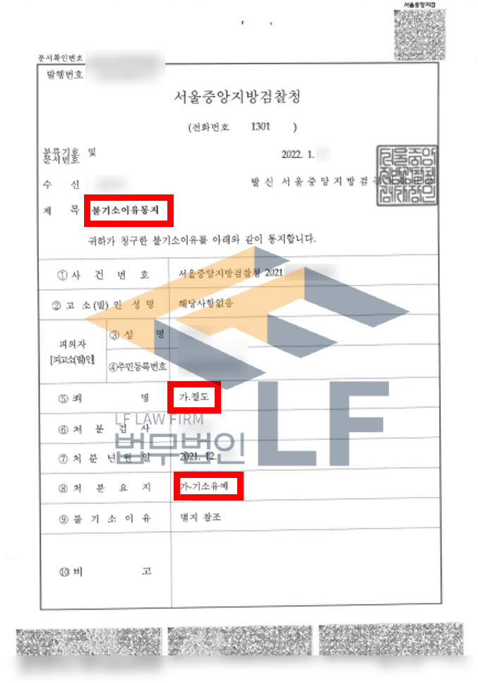 세면대에 물건을 잠시 올려놓은 사이 절취한 절도죄 사건 기소유예 처분 사례 변호사 사진