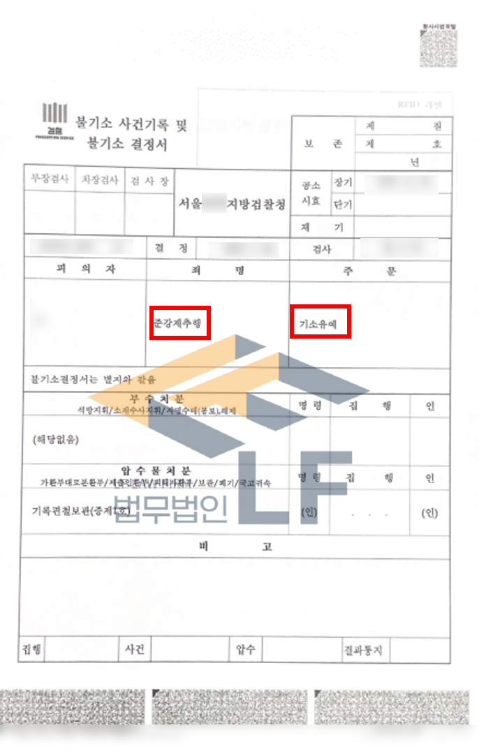 찜질방에서 성추행을 하고 난동을 피워 많은 사람들에게 피해를 입힌 사건 기소유예처분 사례 변호사 사진