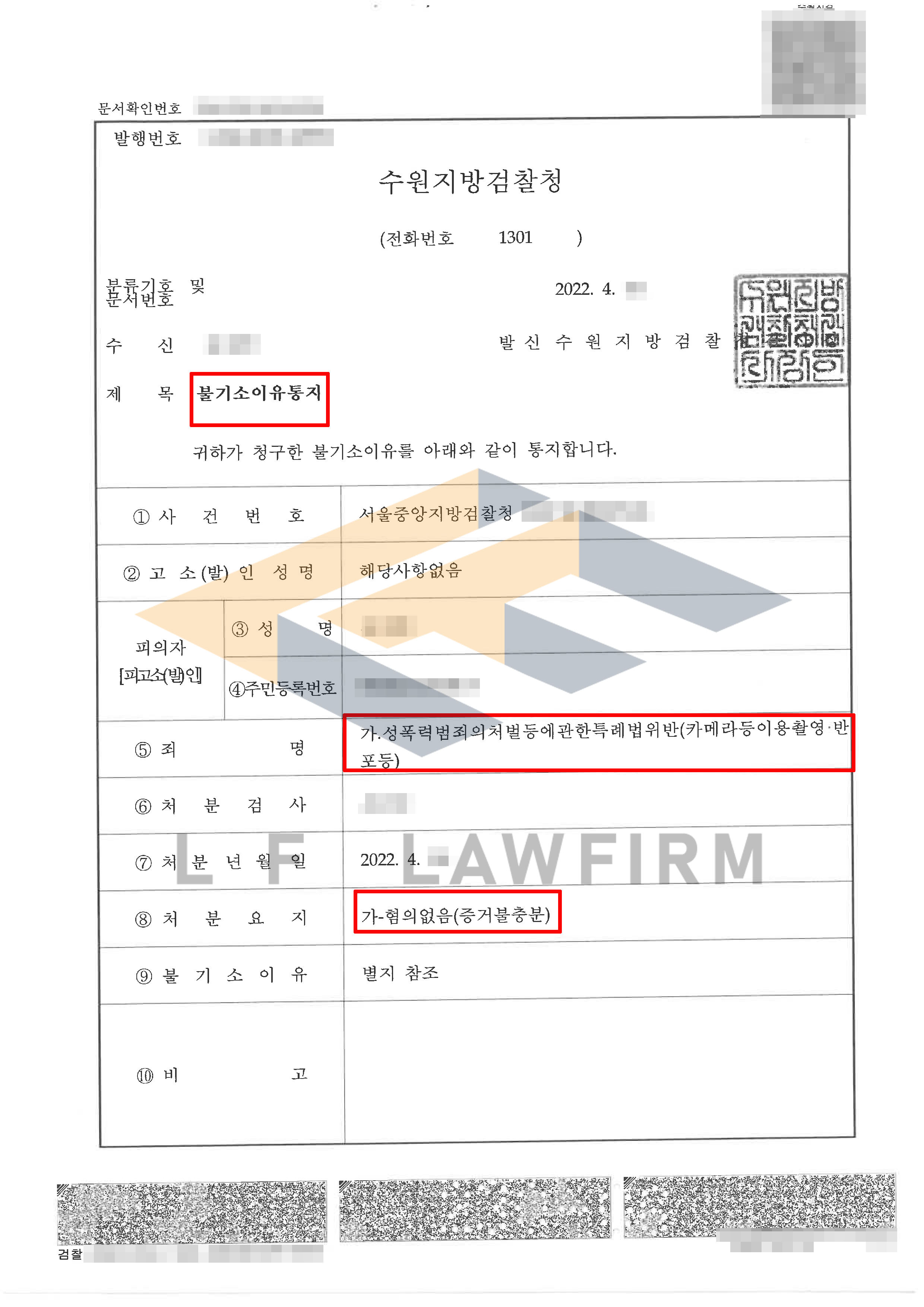 불특정 다수의 여성들을 휴대폰 카메라를 이용해 촬영하였다는 카메라등이용촬영죄 사건에서 무혐의 처분 사례 변호사 사진