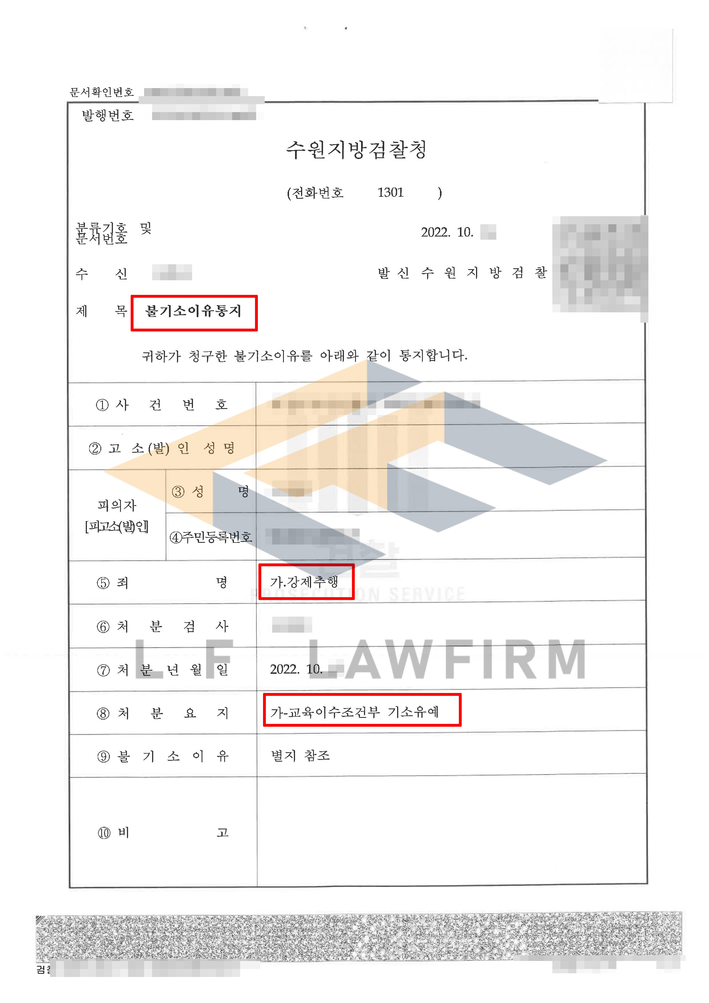 모르는 여성을 차에 태워 기습적으로 가슴을 만진 강제추행 사건에서 기소유예 처분 사례 변호사 사진